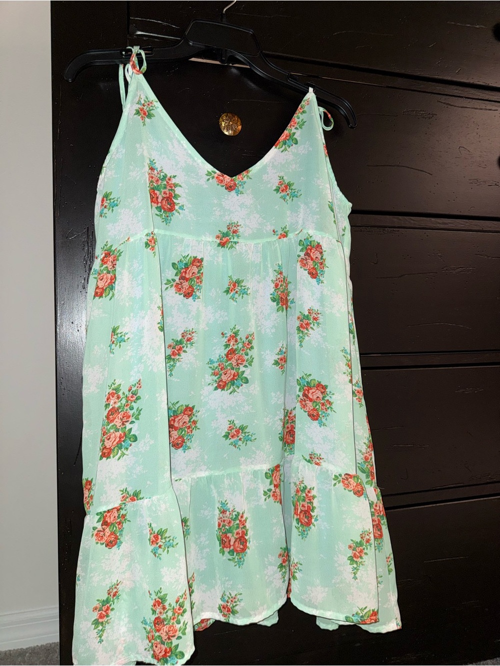 WanderLux chiffon sundress.